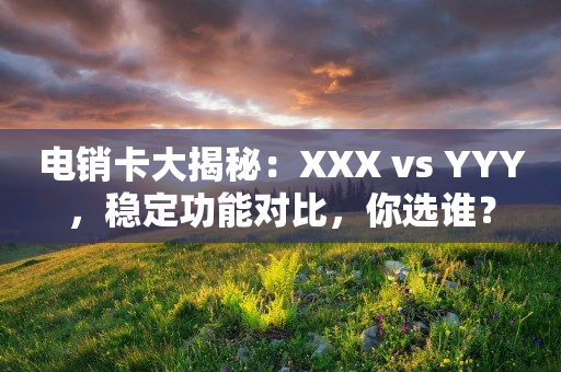 电销卡大揭秘：XXX vs YYY，稳定功能对比，你选谁？